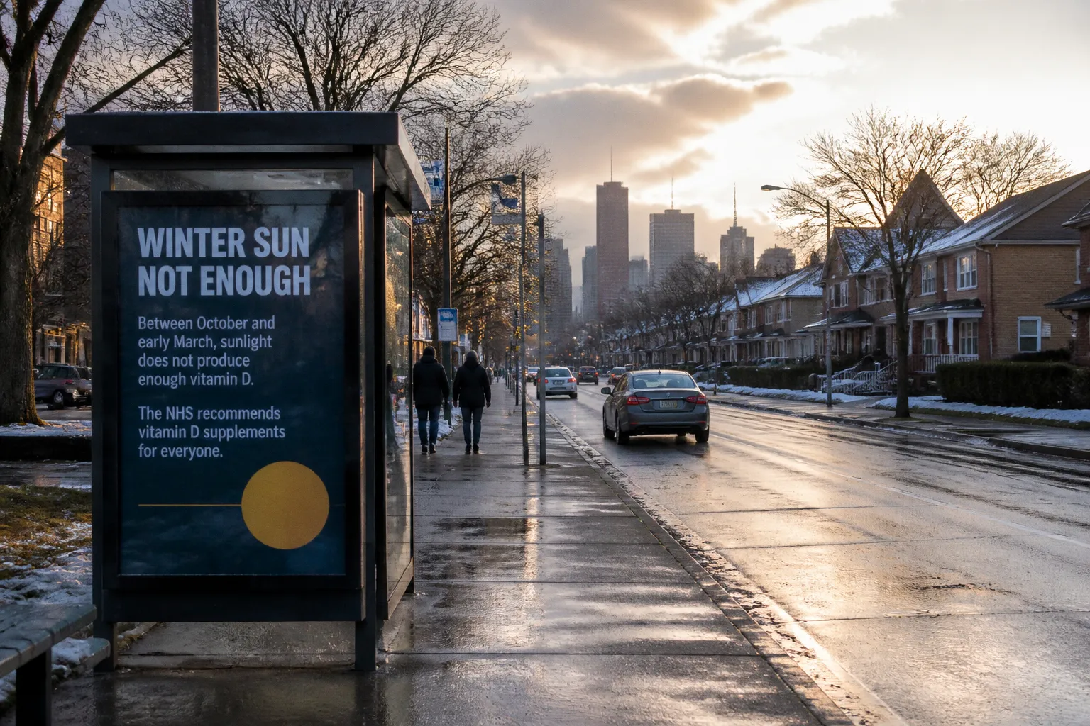 Does dark skin limit winter vitamin D synthesis?